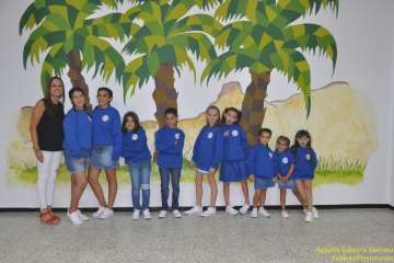 Lección escolar en el pregón de San Roque (Foto TF)